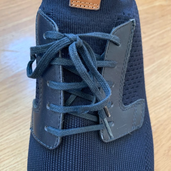 Wolf & Shepherd Swiftknit Derby Navy Sneakers 13 Worn Once Impeccable $189 - Picture 4 of 12